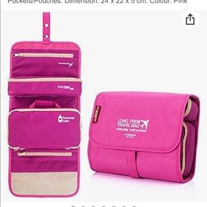 Toiletry Travel Bag Shaving
Kit Pouch Wash Bag Unisex Cosmetic Bag